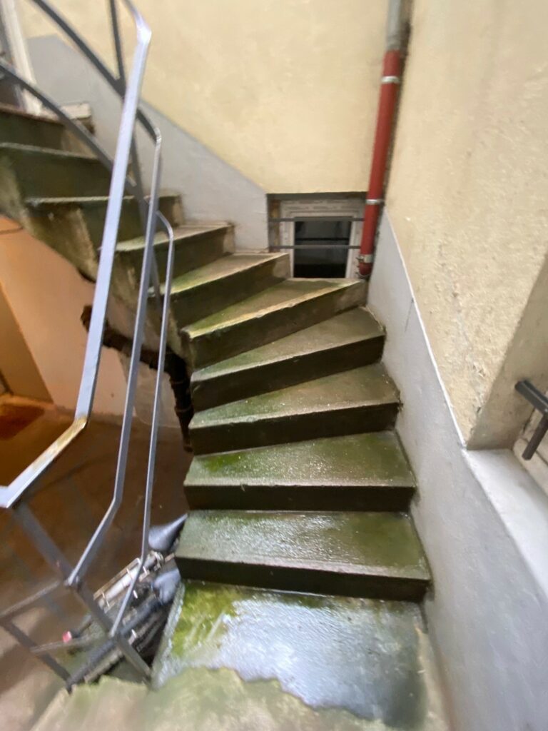 imperméabilisation renforcée escalier